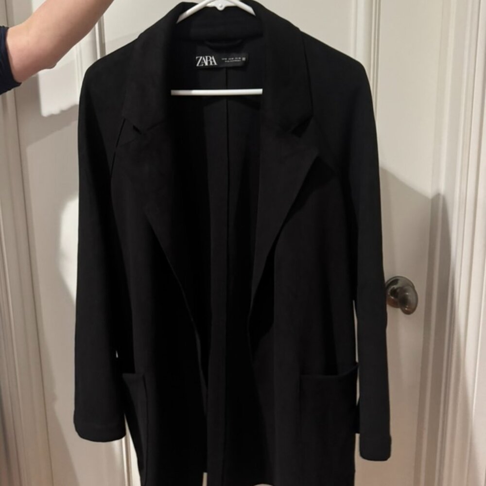 Zara Black Trench Coat